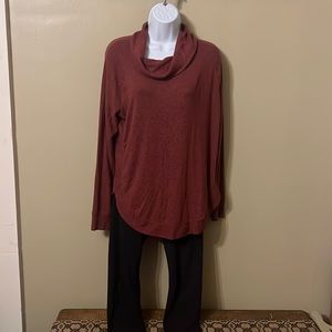 Maurices brand. Women’s size medium. Soft lightweight cowl neck sweater.